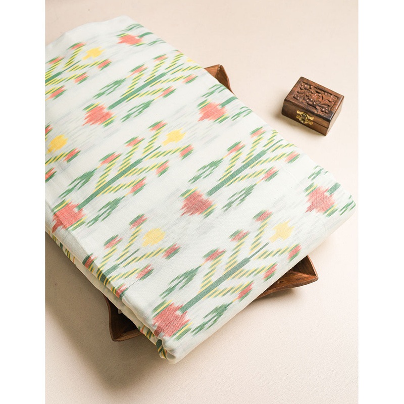 Azo free cotton double ikat