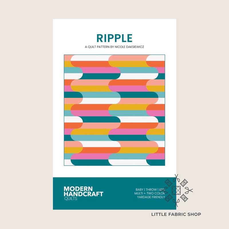Ripple | Quilt Pattern | Modern Handcraft
