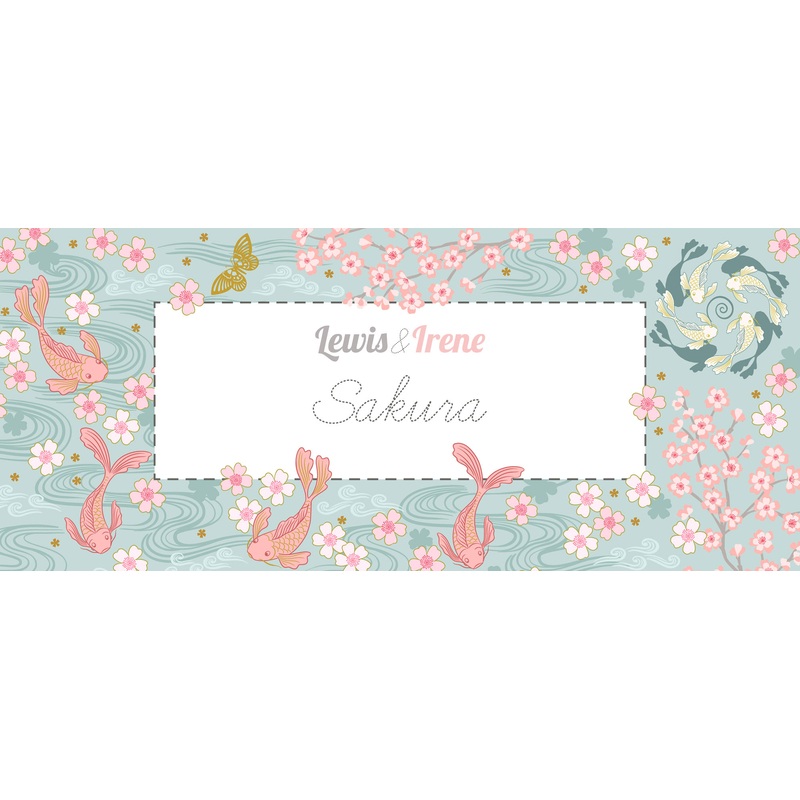 Sakura Metallic Collection - Fabric by the 1/4 Yard & Bundles