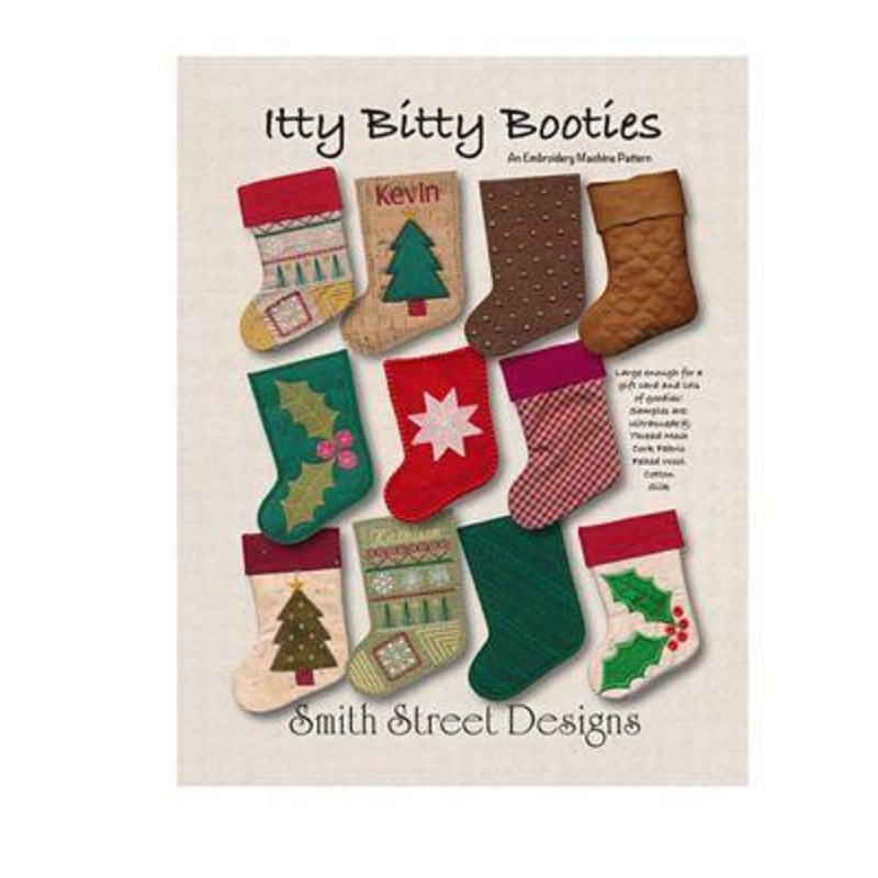 Smith Street Designs Itty Bitty Booties Digital Pattern