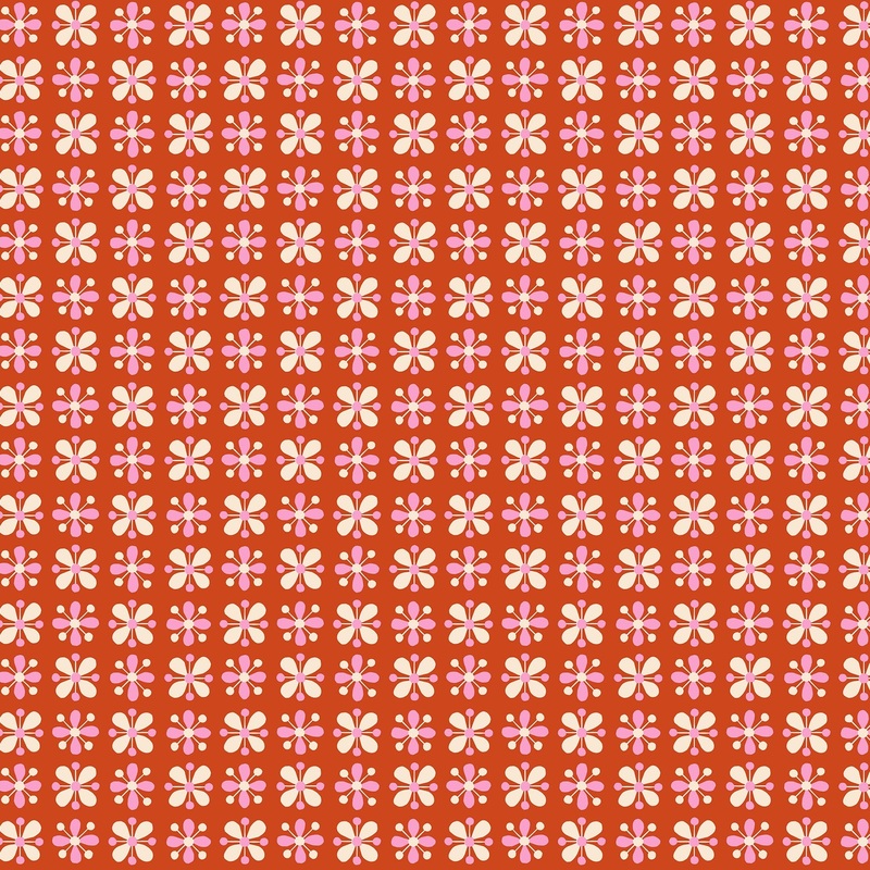 Petunia | Ruby Star Society | Wallflower - Cayenne