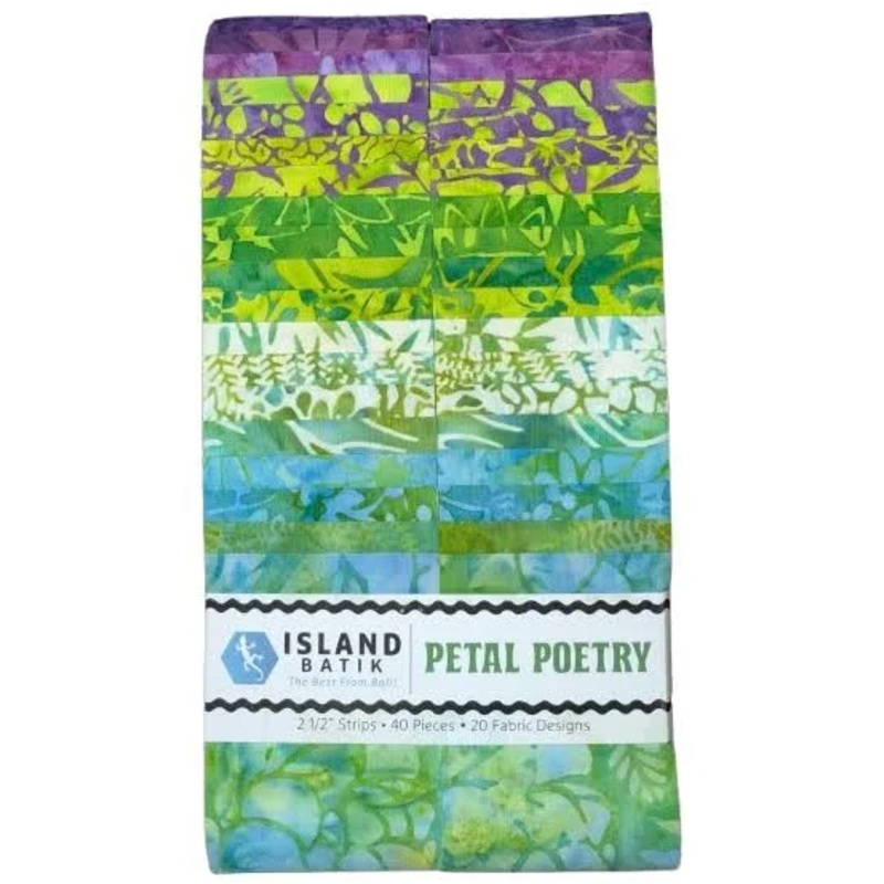 Petal Poetry 2.5" Strips Multi 40 Pieces