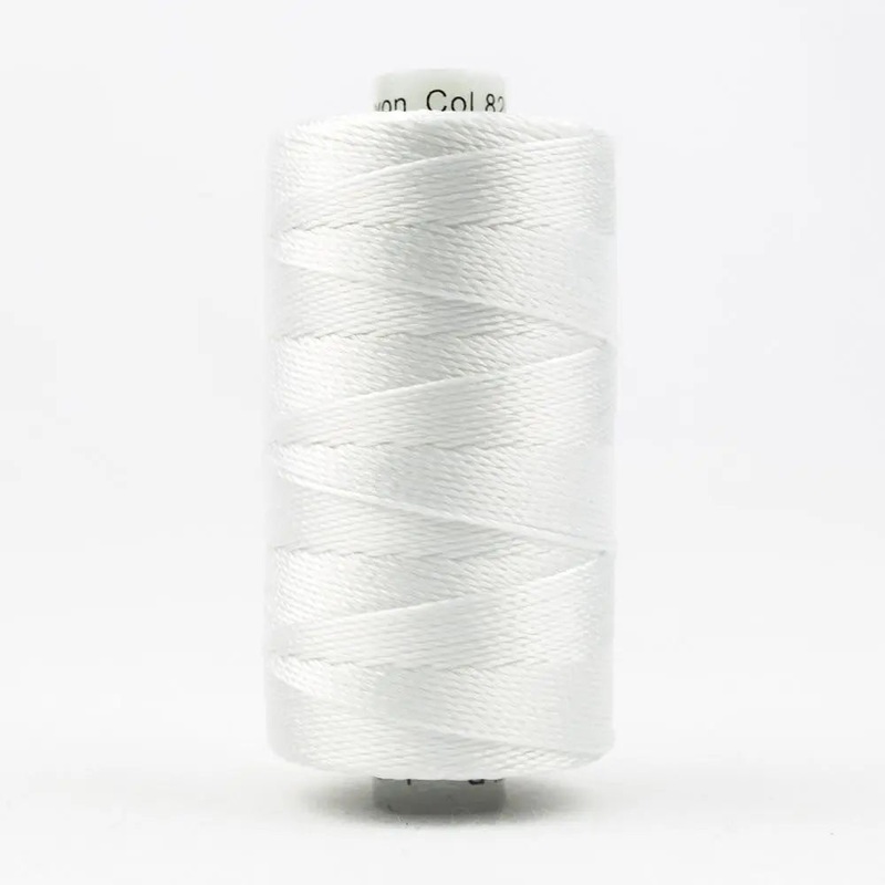 RZ8201 - Razzle 8wt Rayon White Thread