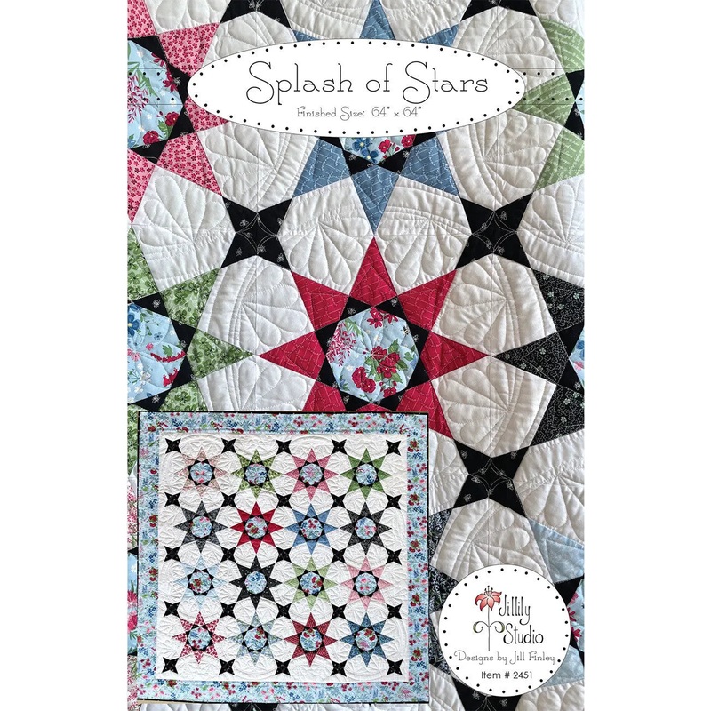 Splash of Stars Quilt Pattern