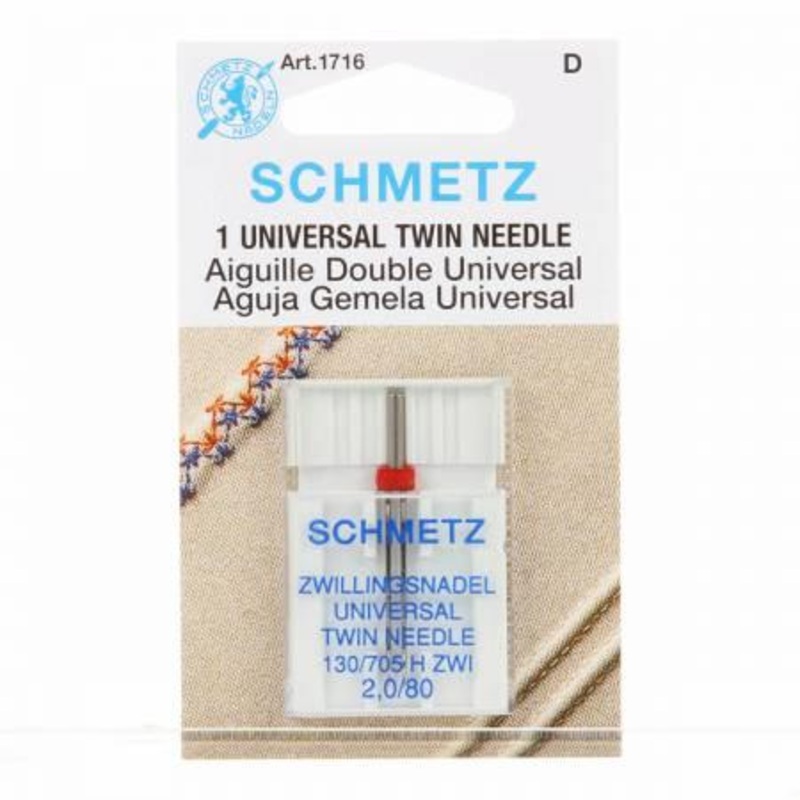 Schmetz Universal Twin Machine Needle 2,0/80