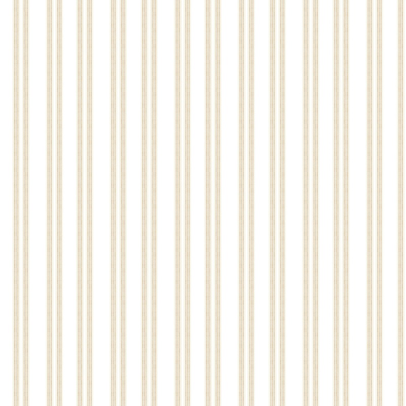 Secret Garden Collection-Stripes-Beige-100% Cotton-49240506-01 Beige