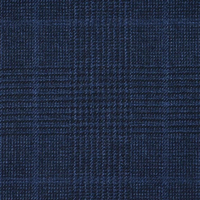 Blue Glen Check Super 120's All Wool Suiting