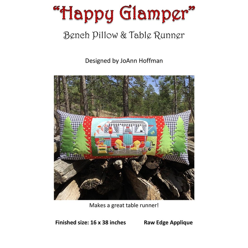 Happy Glamper Bench Pillow Pattern