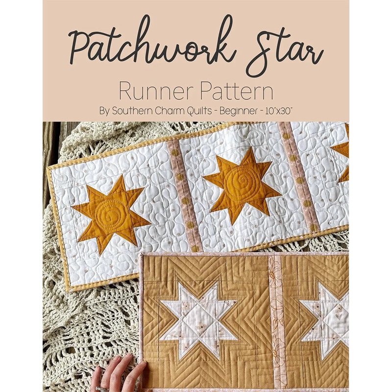 Patchwork Star Runner Pattern