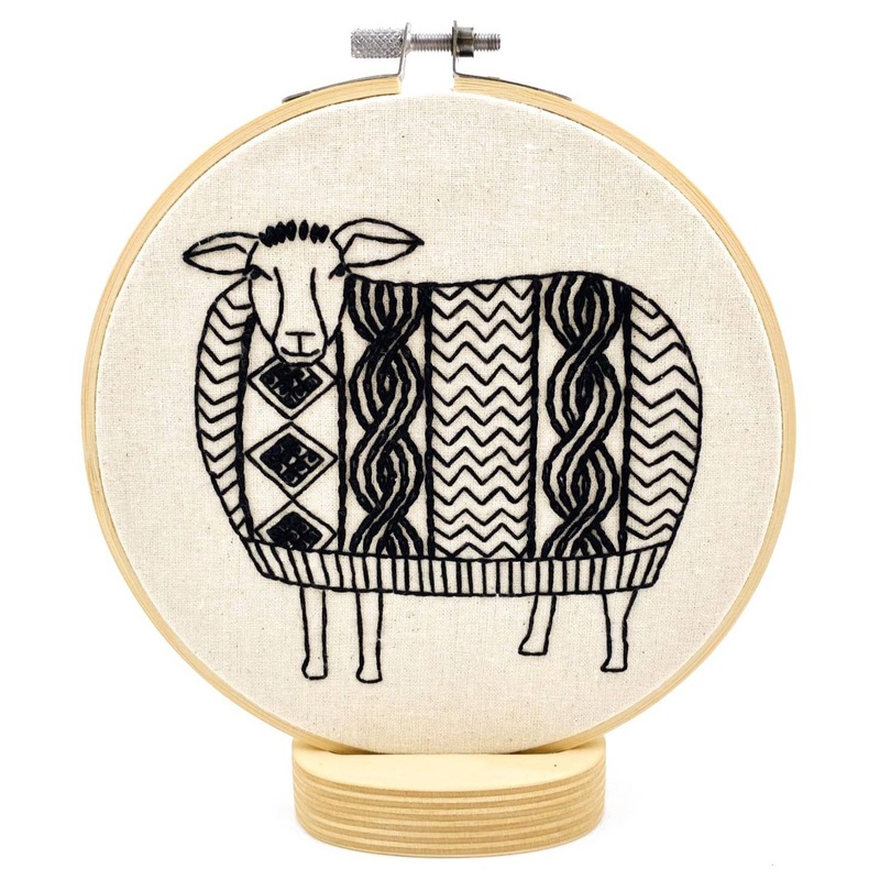 Sweater Weather Embroidery Kit (Hook, Line & Tinker)