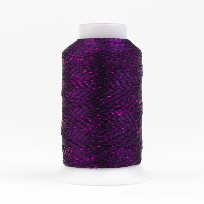 GM124 - GlaMore 12wt Rayon and Metallic Purple Thread