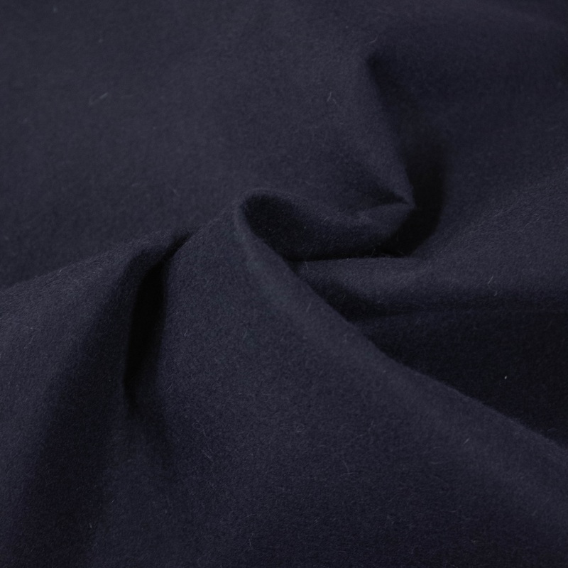 Jeff Dark Blue Wool Felt Fabric