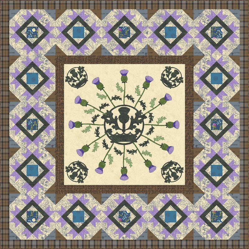 Order of the Thistle - Quilt Pattern