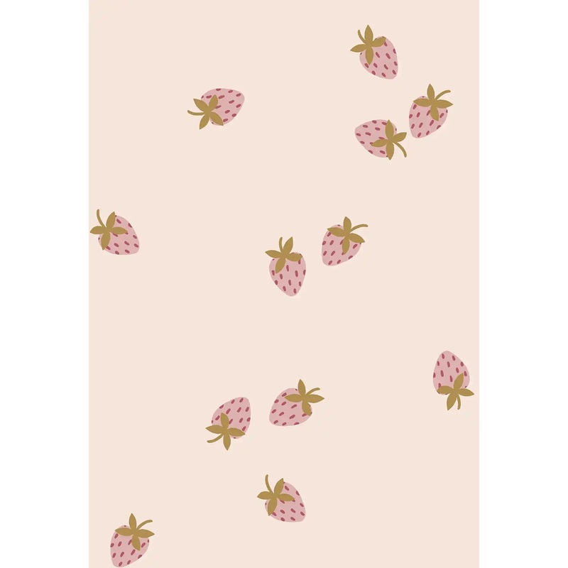 Strawberries Pink Small