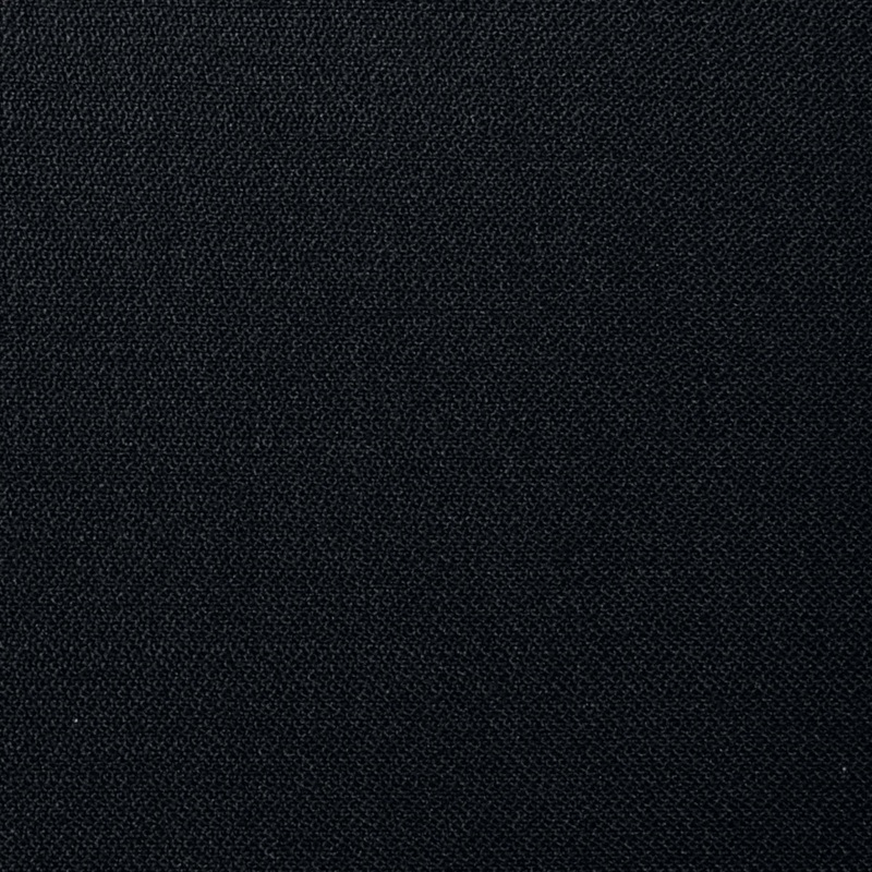 Black Plain Weave Super 120's All Wool Suiting