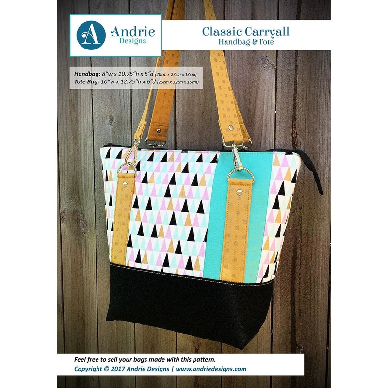 Classic Carry All Handbag And Tote