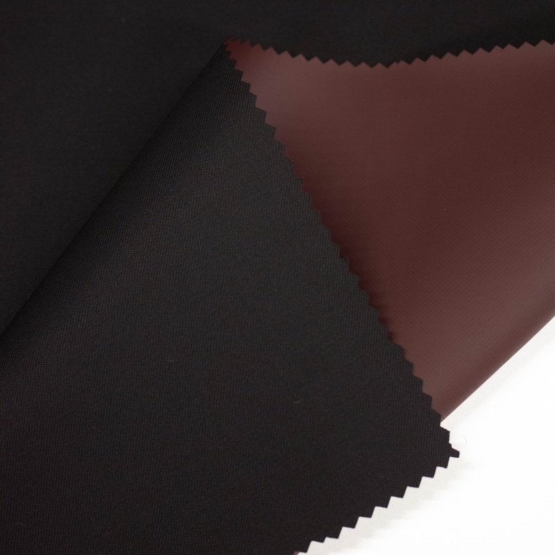 Colin Black Virgin Wool Fabric Water Resistant