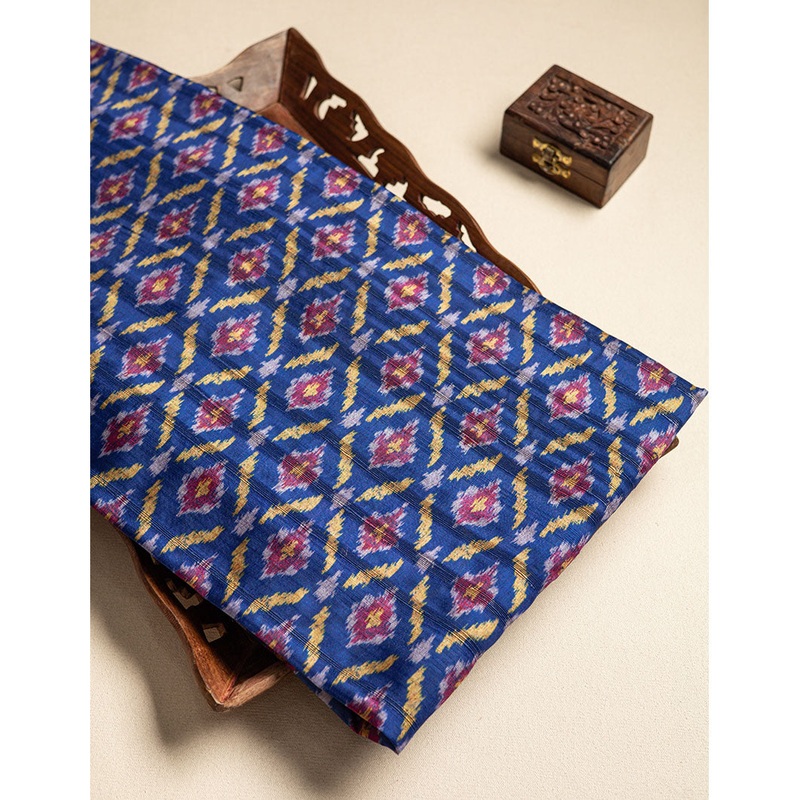 semi tussar Silk fabric
