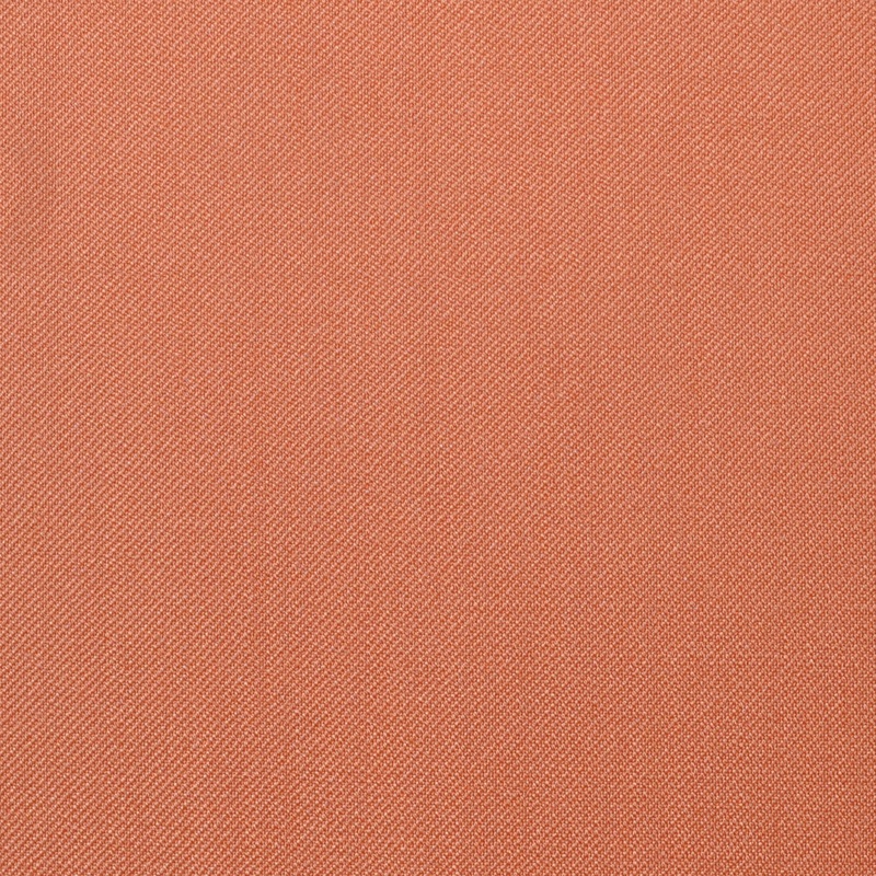 Tangerine Super 120's Gaberdine Worsted Wool Suiting By Holland & Sherry