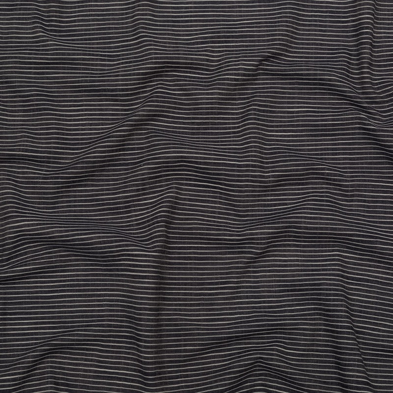 Tornado and Dove Striped Organic Cotton Dobby