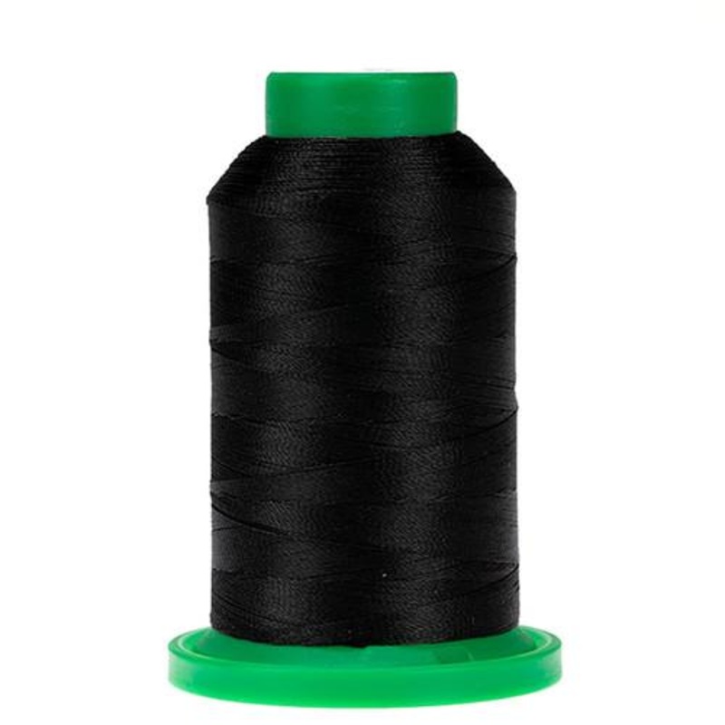 0020 Black 40wt Isacord Thread 1,094 Yards