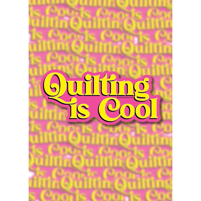 Quilting is Cool Stickers