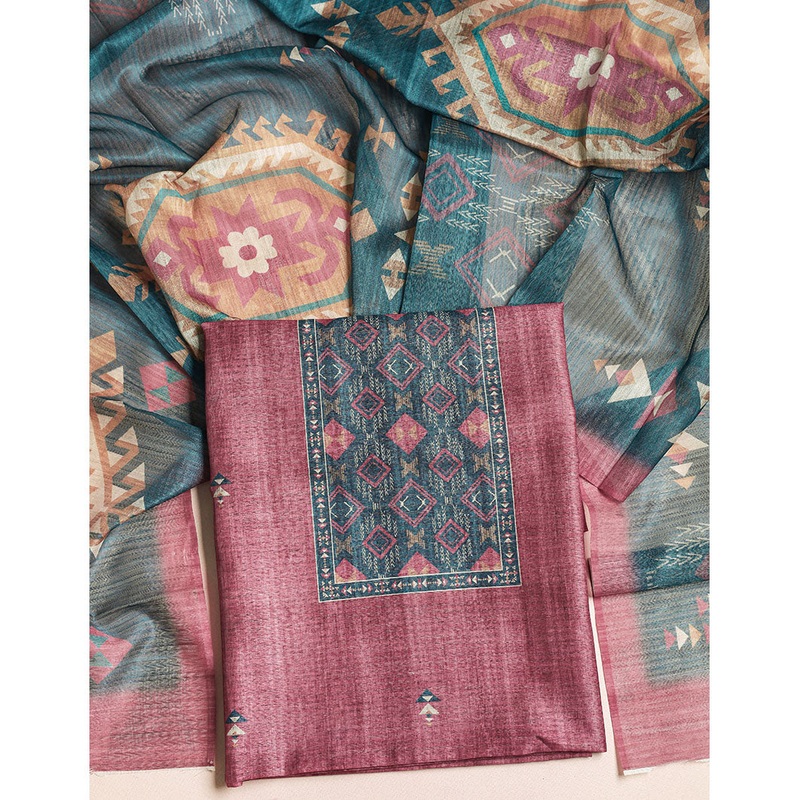 BOHO SILK 2 PIECES SUIT SET