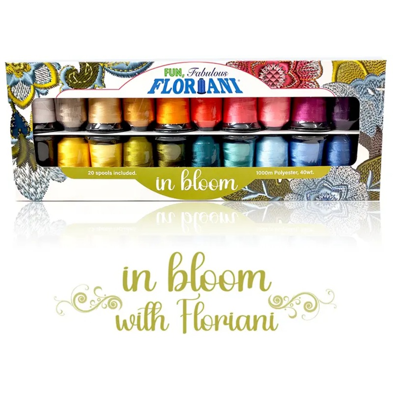 Floriani Thread - In Bloom 20 ct set
