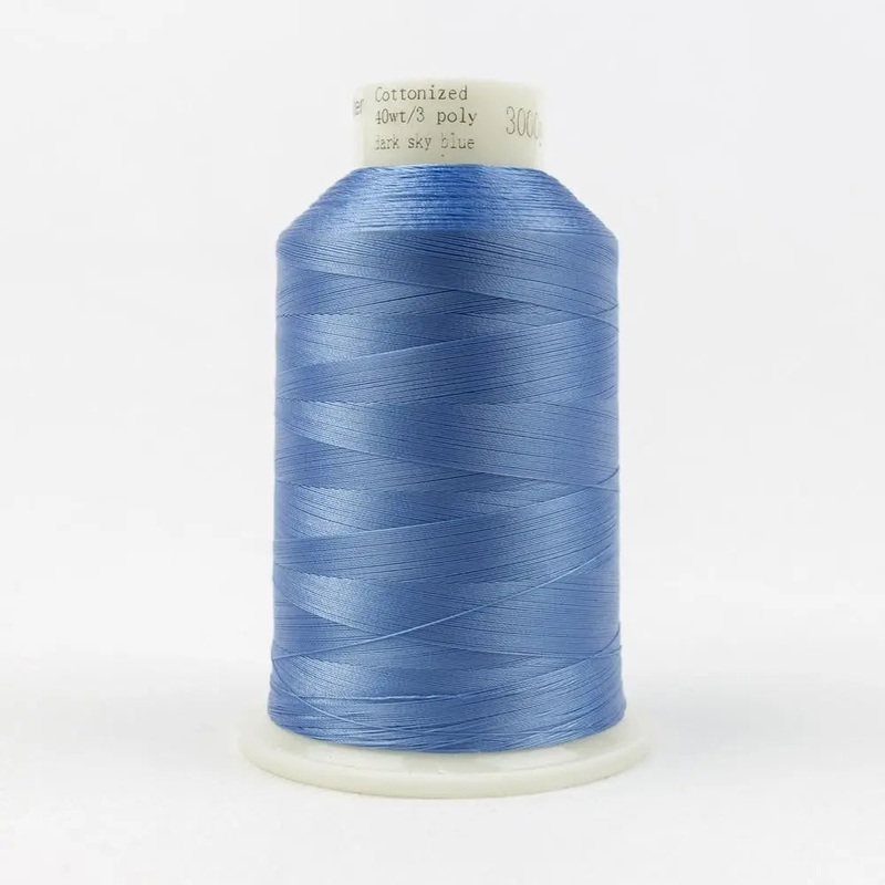 MQ51 - Master Quilter All Purpose Dark Sky Blue Polyester Thread