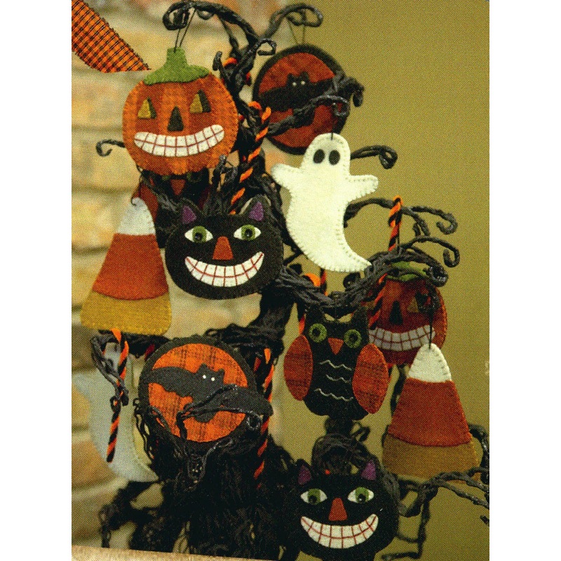 Sweet & Spooky Wool Ornaments
