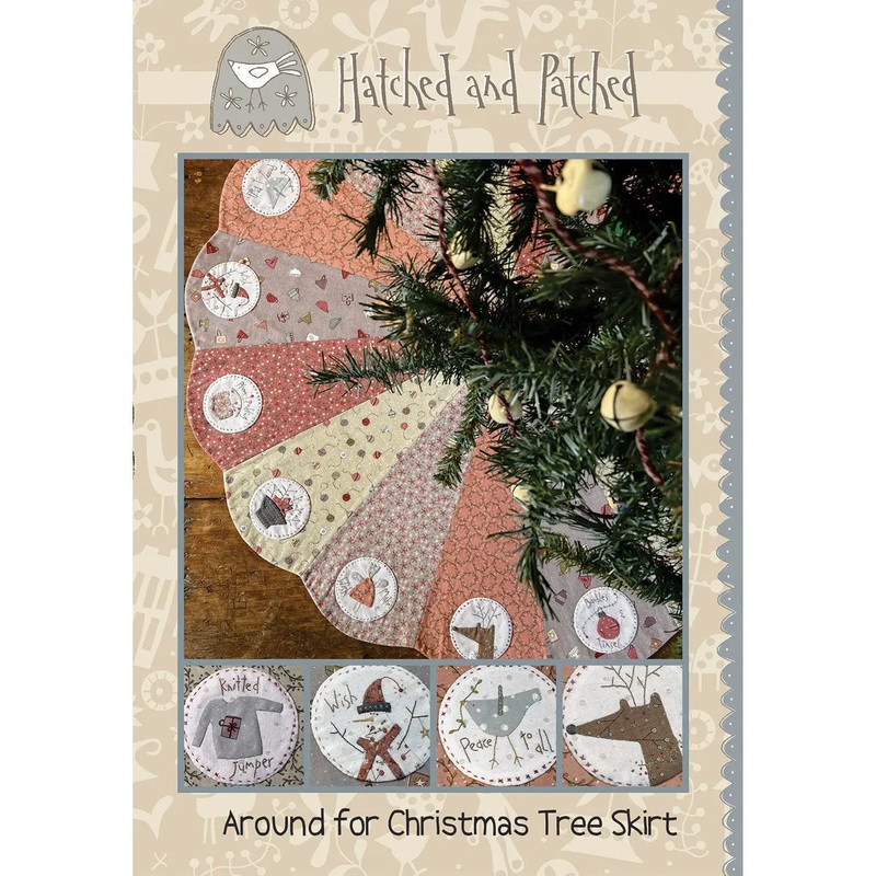 Around For Christmas Tree Skirt