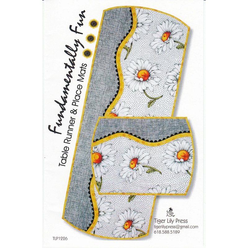 Fundamentally Fun Table Runner & Place Mats