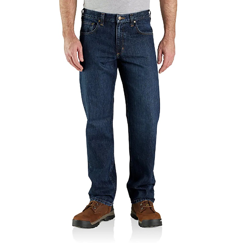 Relaxed Fit 5-Pocket Jeans 105119 Dark Stone