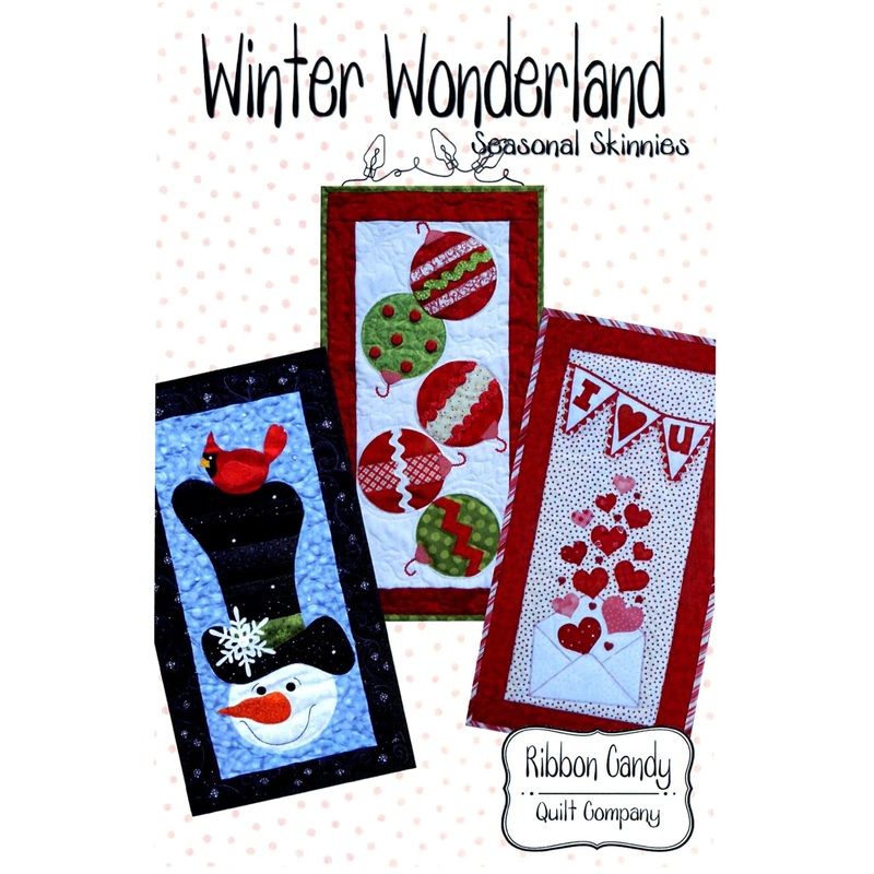 Seasonal Skinnies Winter Wonderland Skinnies - Fusible Applique