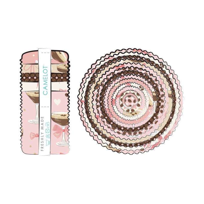 Tini Time Collection 2 1/2" Strips (40 pieces)-Multi-100% Cotton-58250304STR Multi