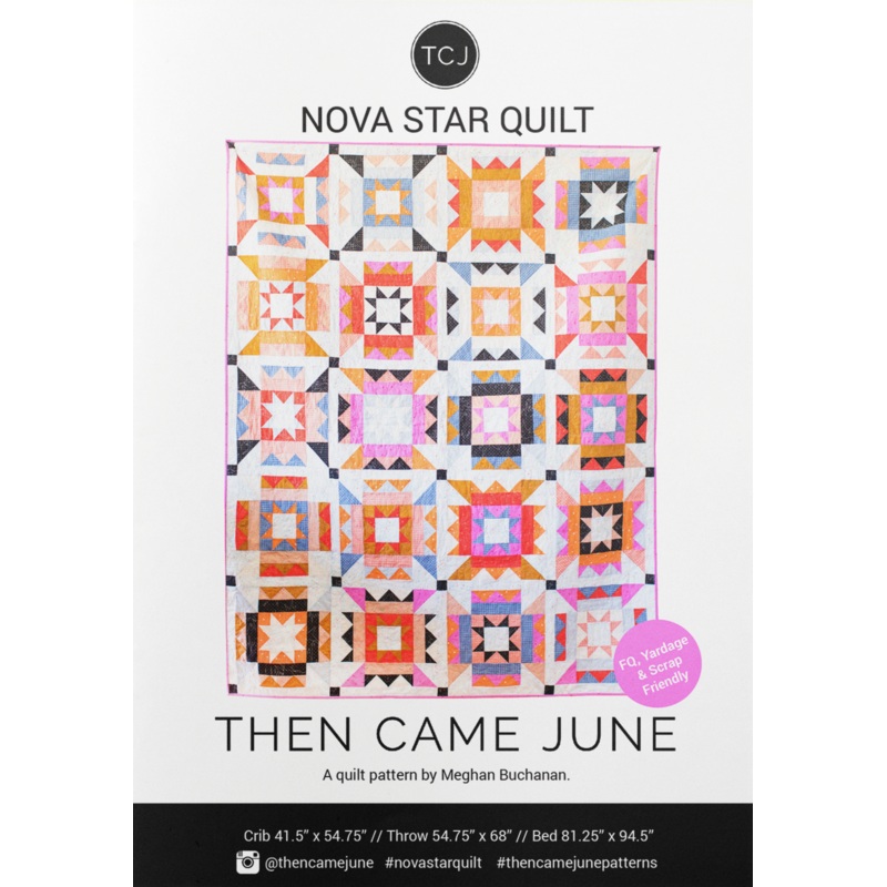 Nova Star Printed Quilt Pattern