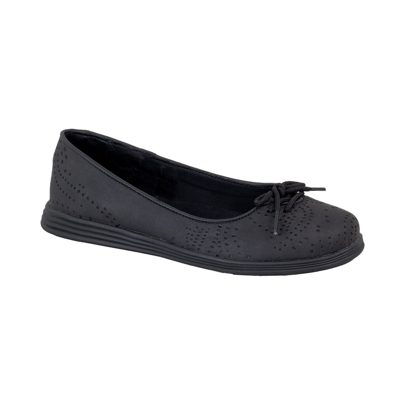 Women's Twilight Slip-On Black Dress Shoe FS5510