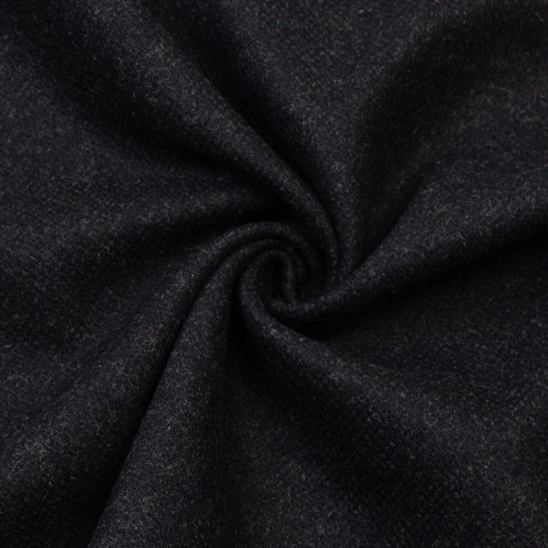 Eastian Dark Grey Wool Blend Felt - COUPON 35CM