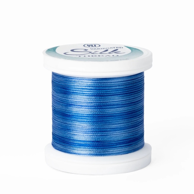 Silk #100 - 05V Variegated Blue Spool