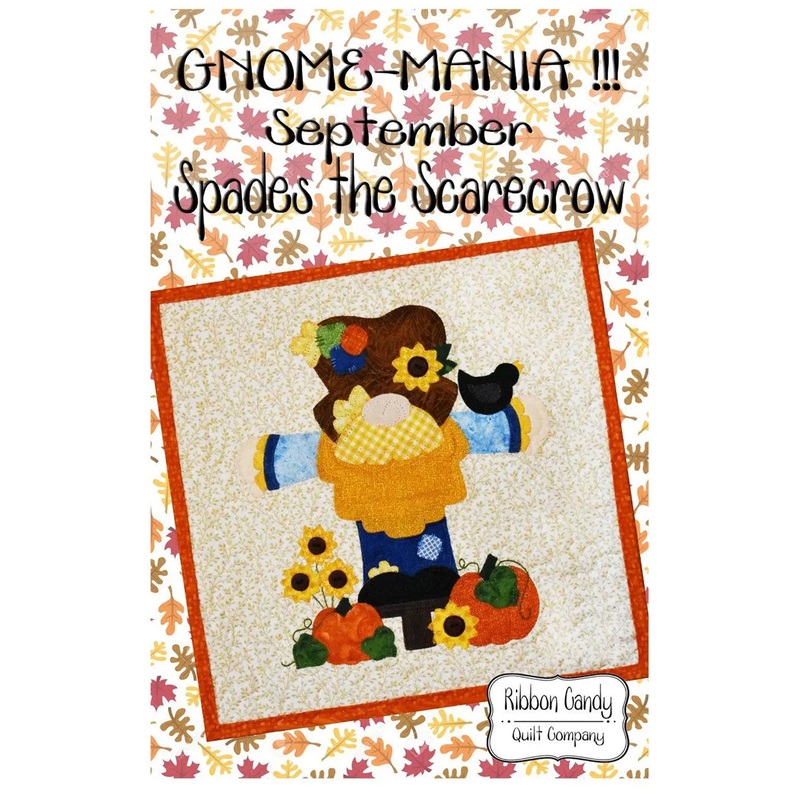 Gnome-Mania! September Spades the Scarecrow