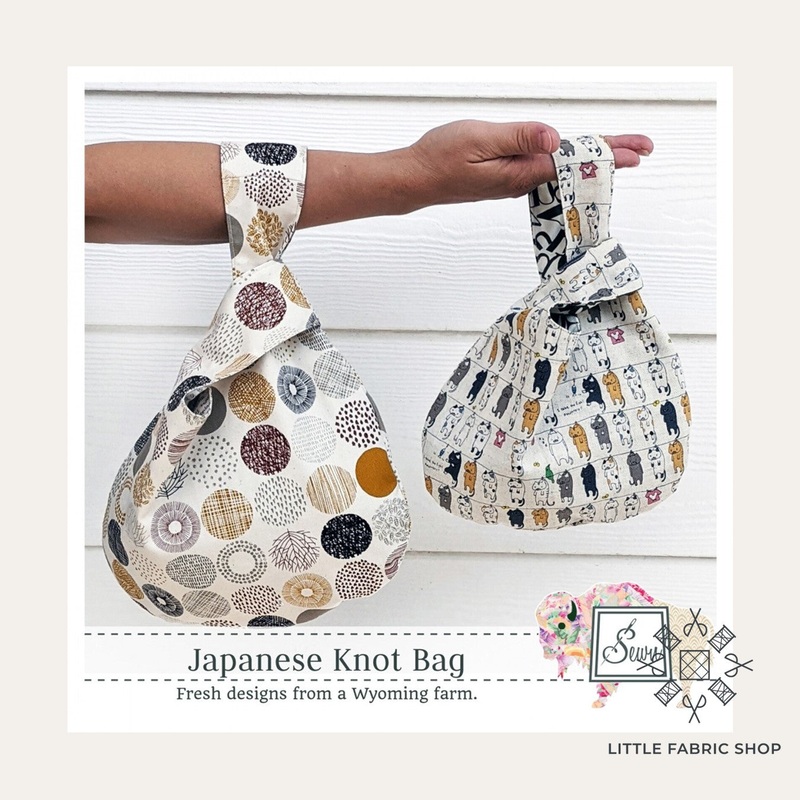 Japanese Knot Bag | Sewn Wyoming