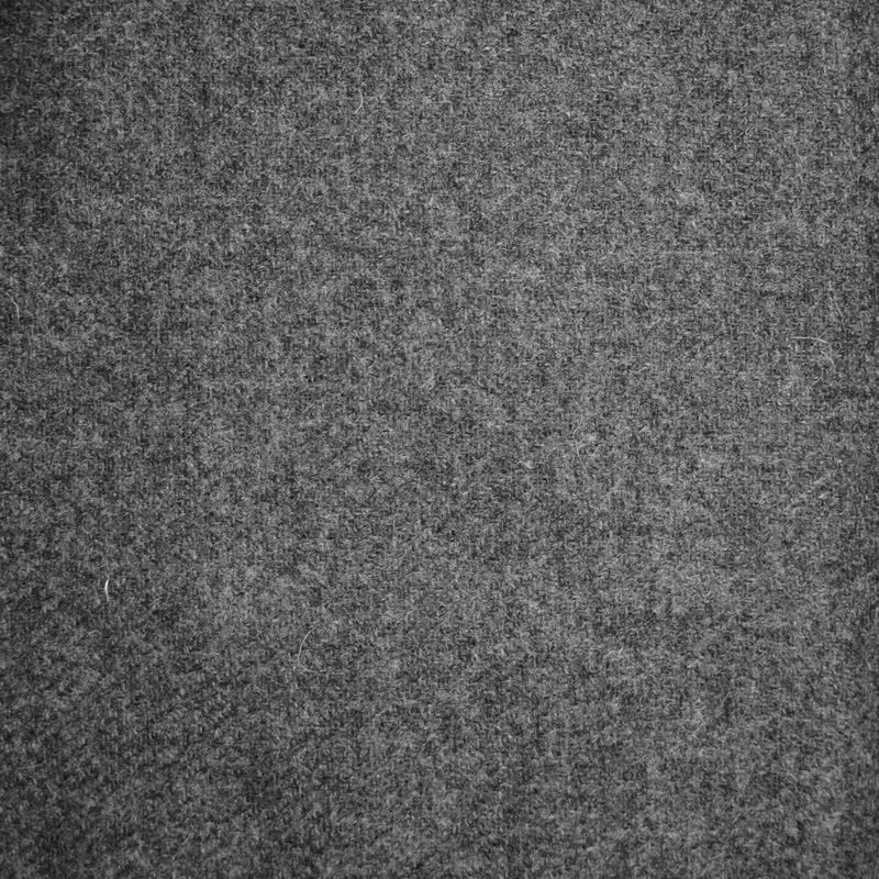 School Grey Marl Plain Shetland Tweed - 1.25 Metres
