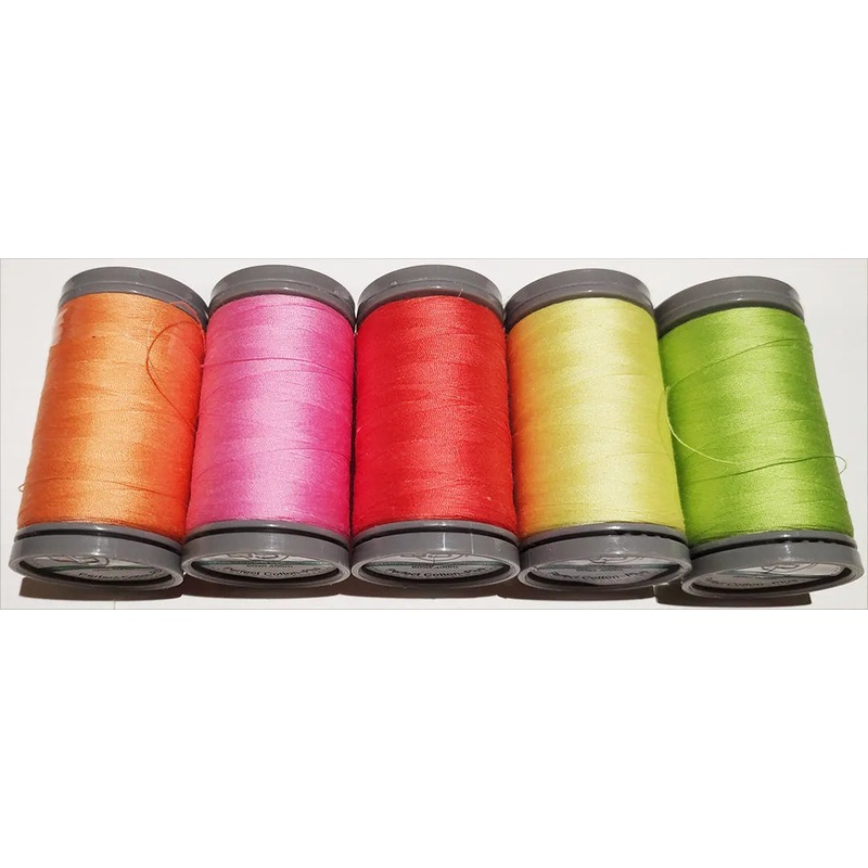 Quilters Select 5 spools (60 wt) in case volume 9