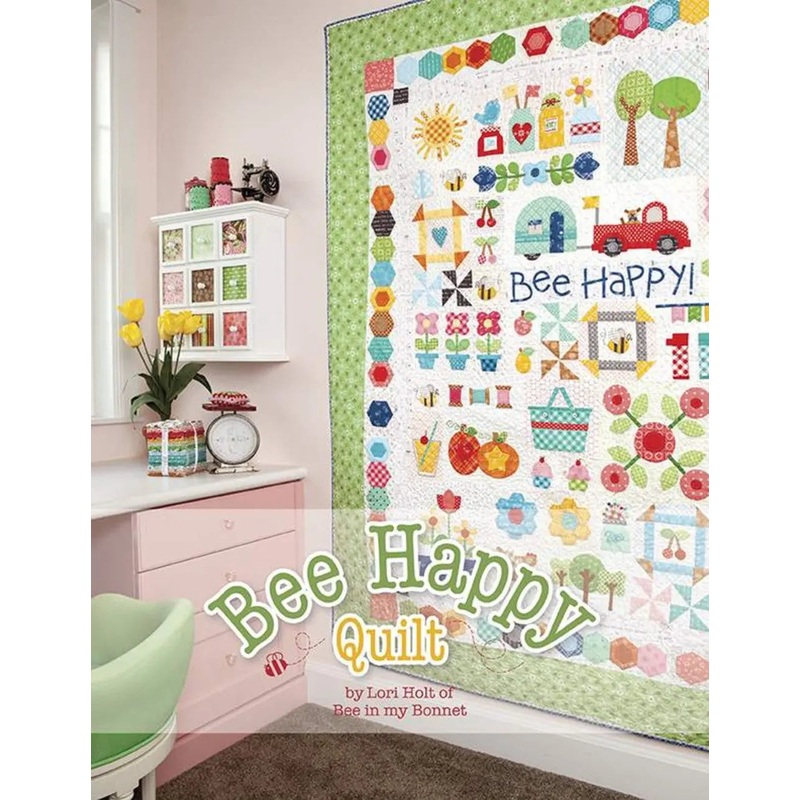 Bee Happy Quilt Pattern by Lori Holt of Bee in my Bonnet