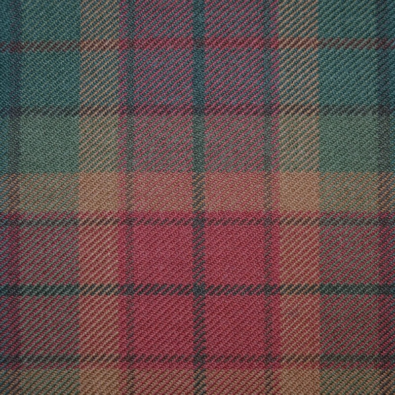 Copper All Wool Heavy Weight Tartan