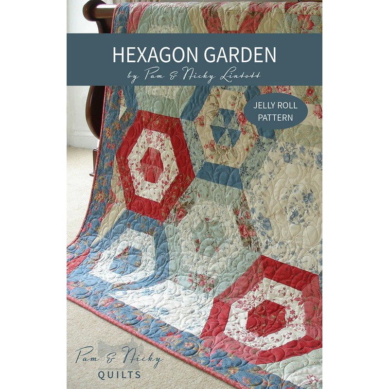 Hexagon Garden - Just One Jelly Roll