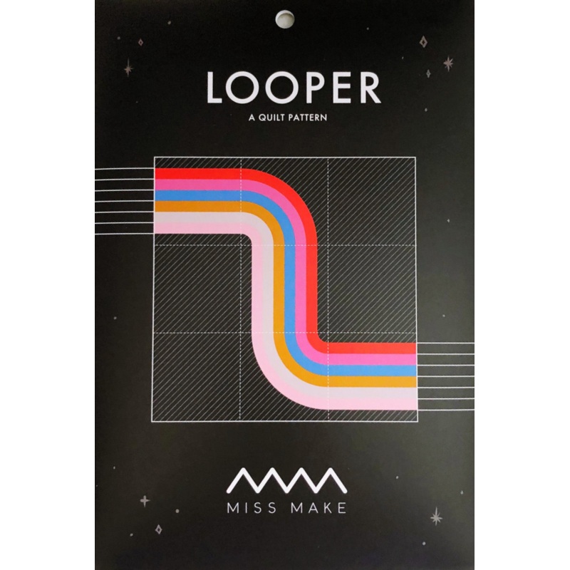 Looper Quilt - Printed Pattern