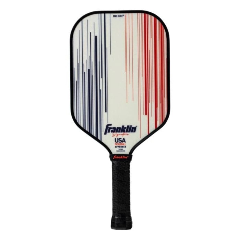 Signature Series Fiberglass Pickleball Paddle with MaxGrit 5298 White