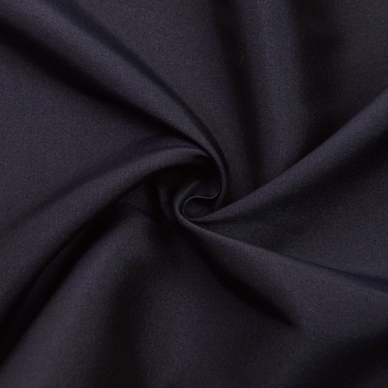 Landis Blue Wool Blend Fabric
