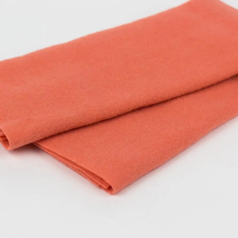 LN49 - Kumquat Merino Wool Fabric